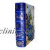 Pooch & Sweetheart Nesting Book Box Blue Peacock 81136 Medium Punch Studio   292646516796